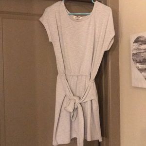 Light gray/beige mini dress
